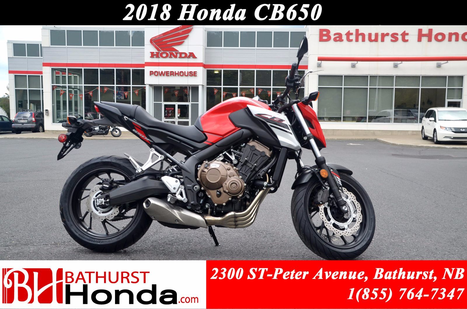 Honda Certified Pre Owned >> New 2018 Honda CB650 at Bathurst Honda | #B8015 Honda Certified Pre Owned >> New 2018 Honda CB650 at Bathurst Honda | #B8015