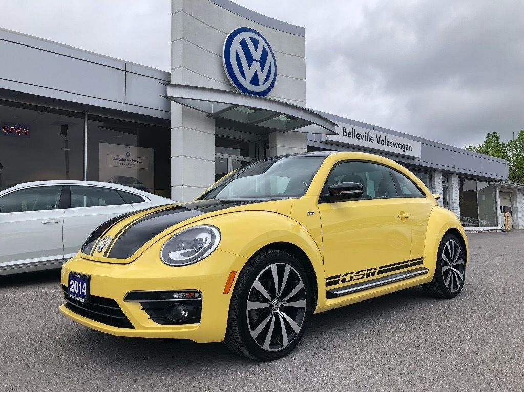 Used 2014 Volkswagen Beetle Turbo GSR Edition GSR Edition Yellow 13,500
