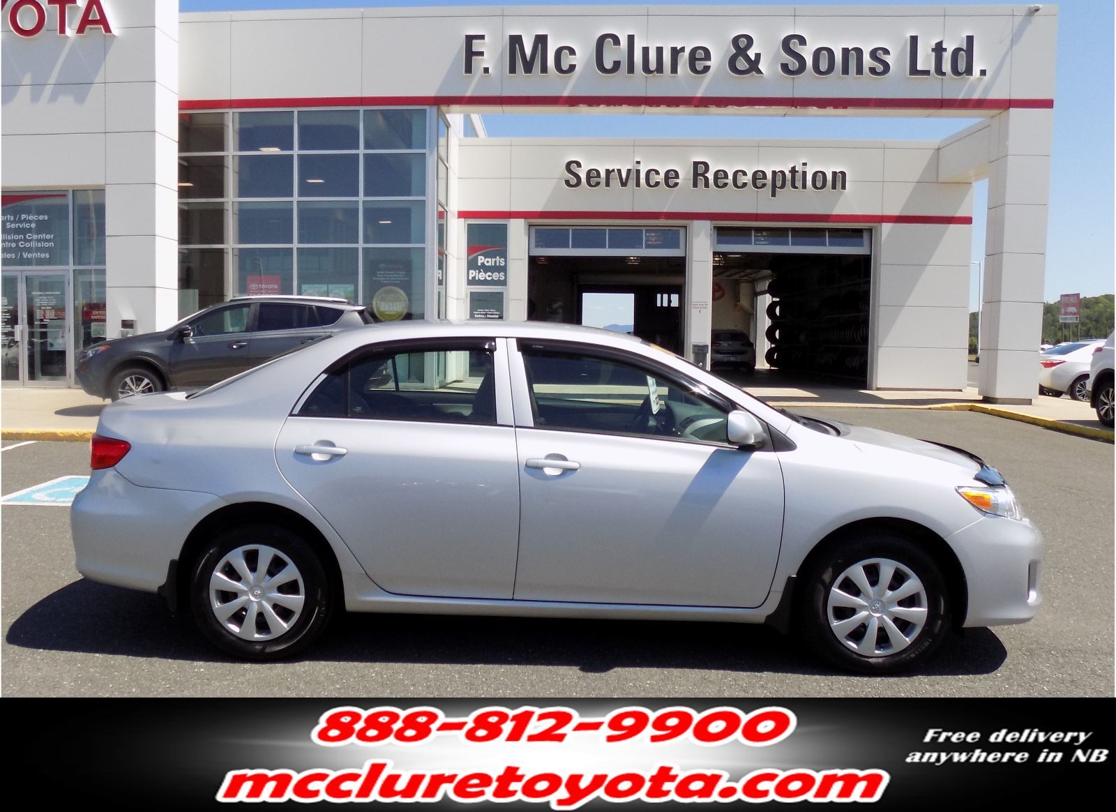 Used 2011 Toyota Corolla Ce Free Winter Tires In Grand Falls