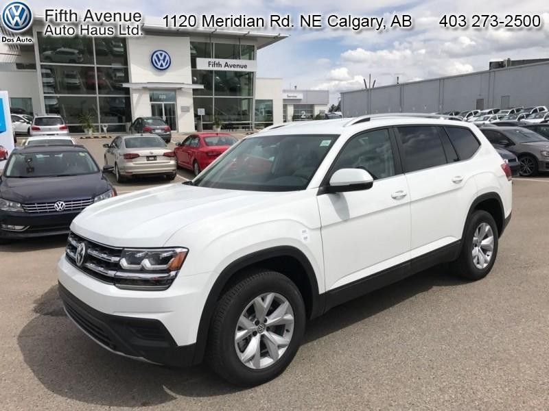 New 2018 Volkswagen Atlas Trendline 3 6 FSI Bluetooth