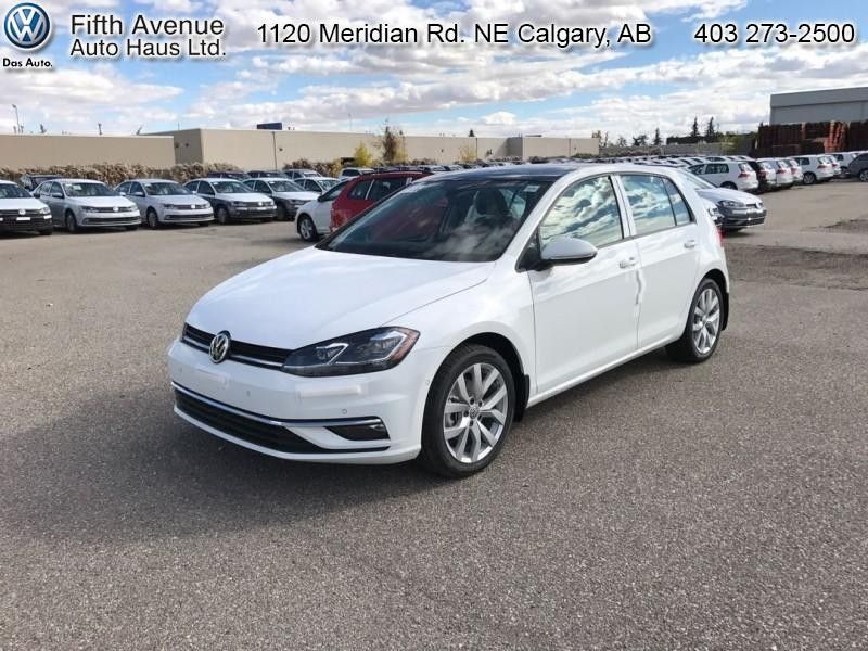 New 2018 Volkswagen Golf Highline 222 30 B W For Sale In Calgary