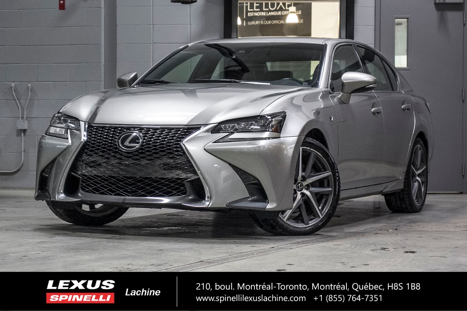 Used 2016 Lexus GS 350 F SPORT II AWD;19' MAGS TOIT GPS AUDIO LSS+ for