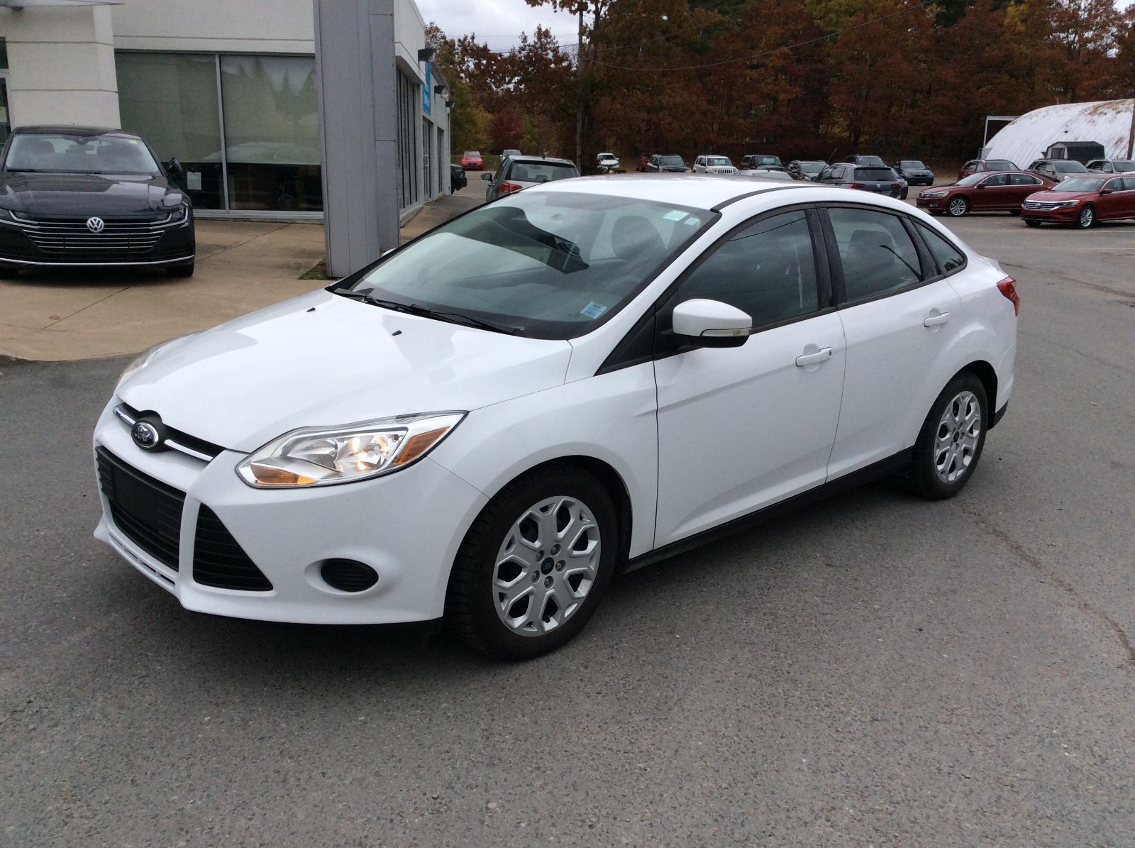 White 2015 Ford Focus