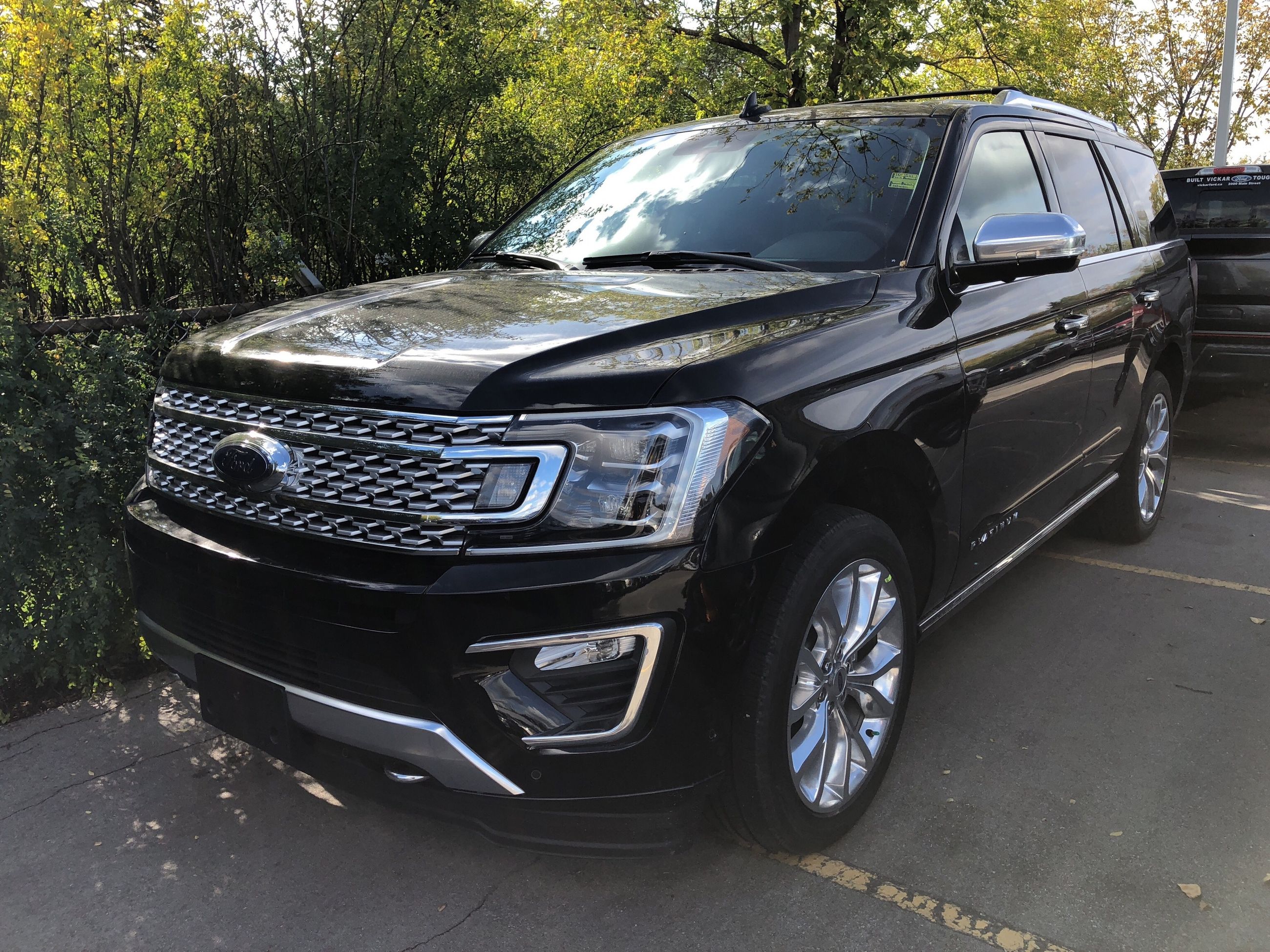 New 2018 Ford Expedition Platinum Shadow Black for sale 88451.75