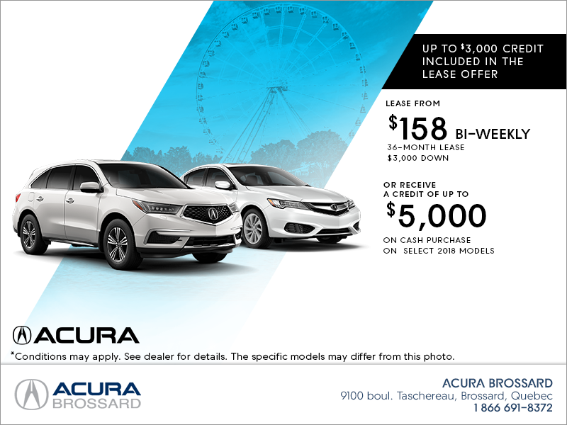 Acura's Monthly Sales Event!
