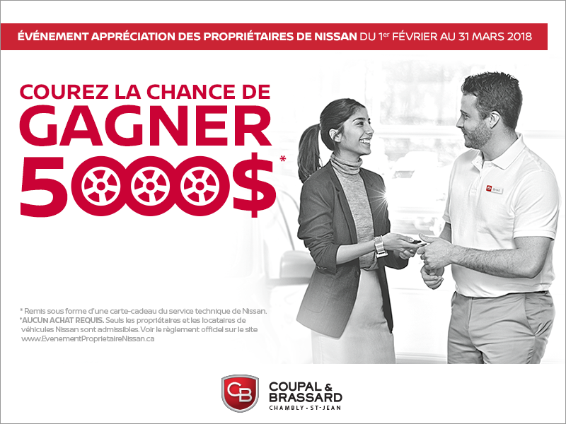 L'Événement appréciation des propriétaires de Nissan