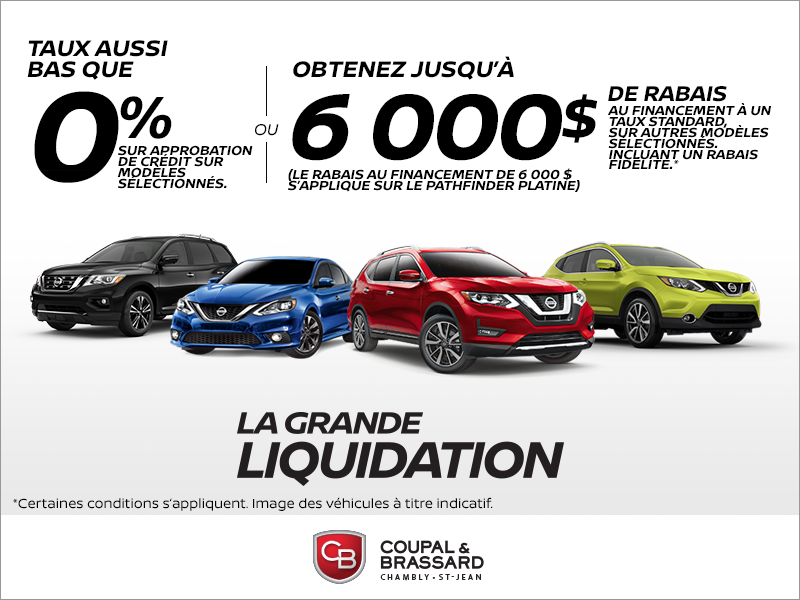 La Grande Liquidation 2018 de Nissan