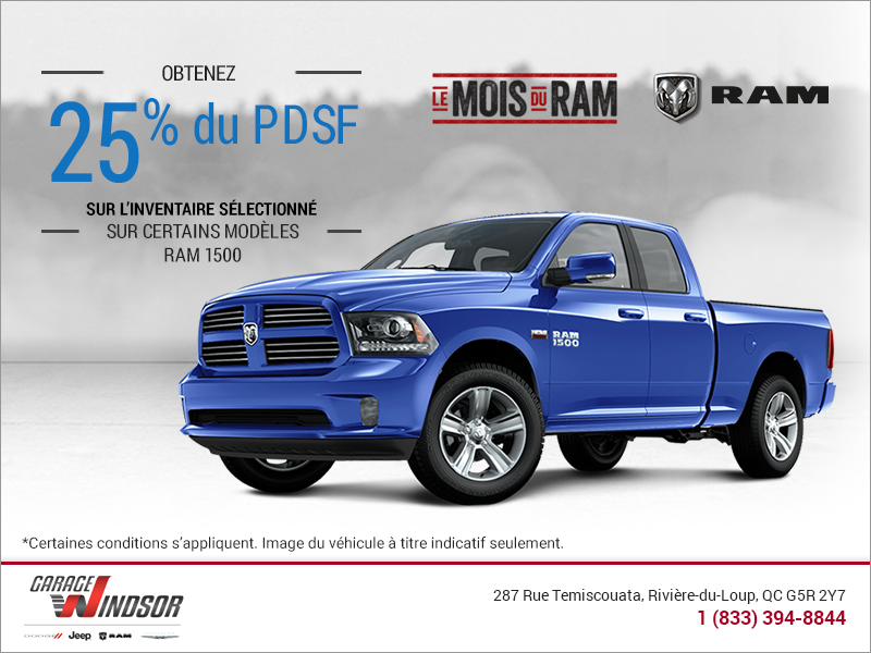 Le mois du RAM Le mois du RAM