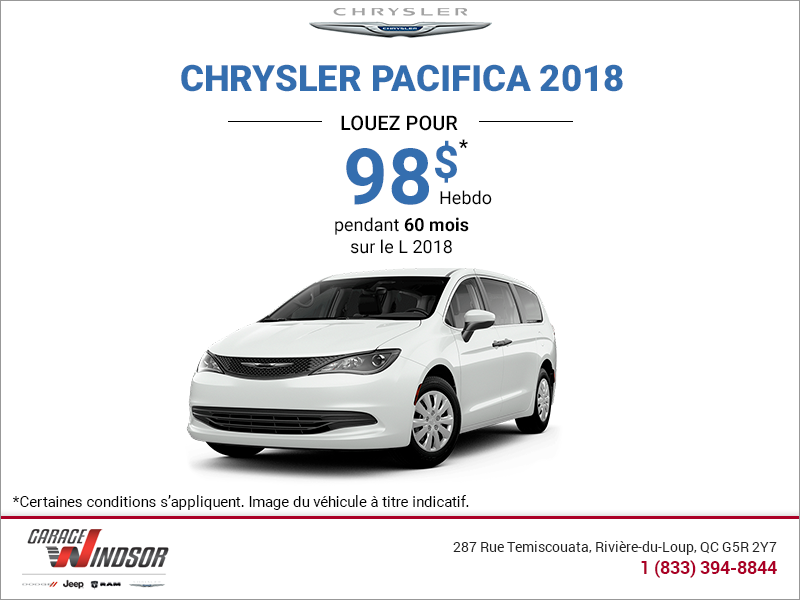 Chrysler Pacifica 2018 Chrysler Pacifica 2018