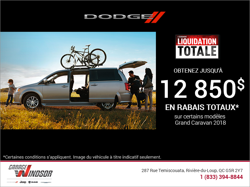 L'événement Liquidation Totale L'événement Liquidation Totale