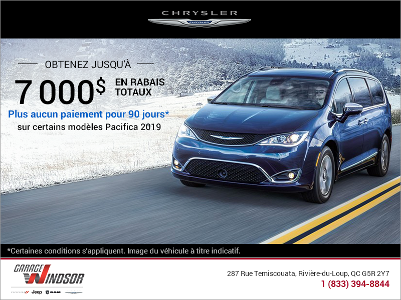 L'événement mensuel de Chrysler L'événement mensuel de Chrysler