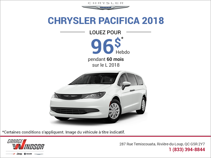 Chrysler Pacifica 2018 Chrysler Pacifica 2018