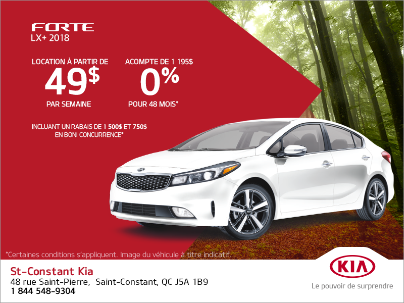 La Kia Forte 2018