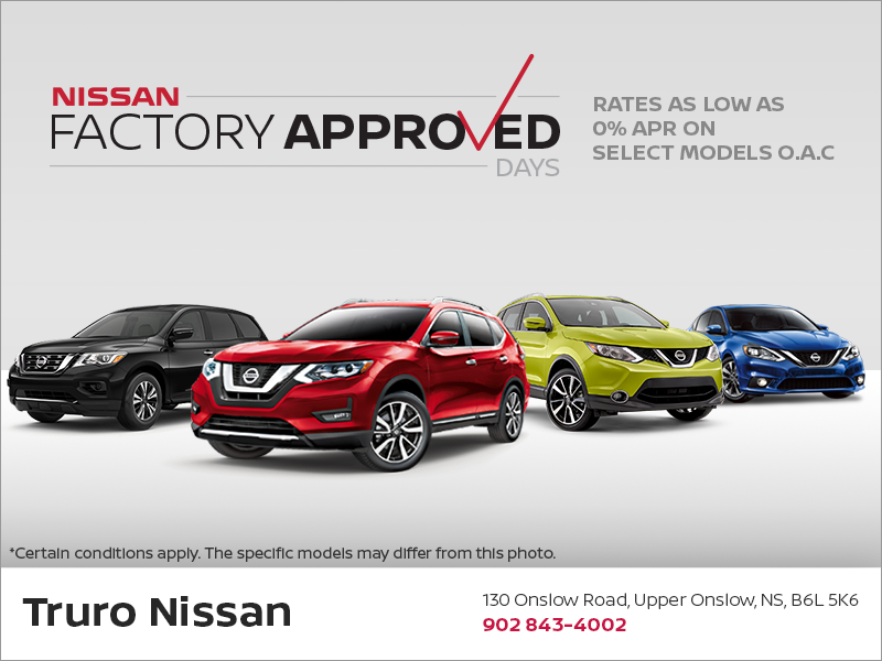 Nissan Factory Approved Days