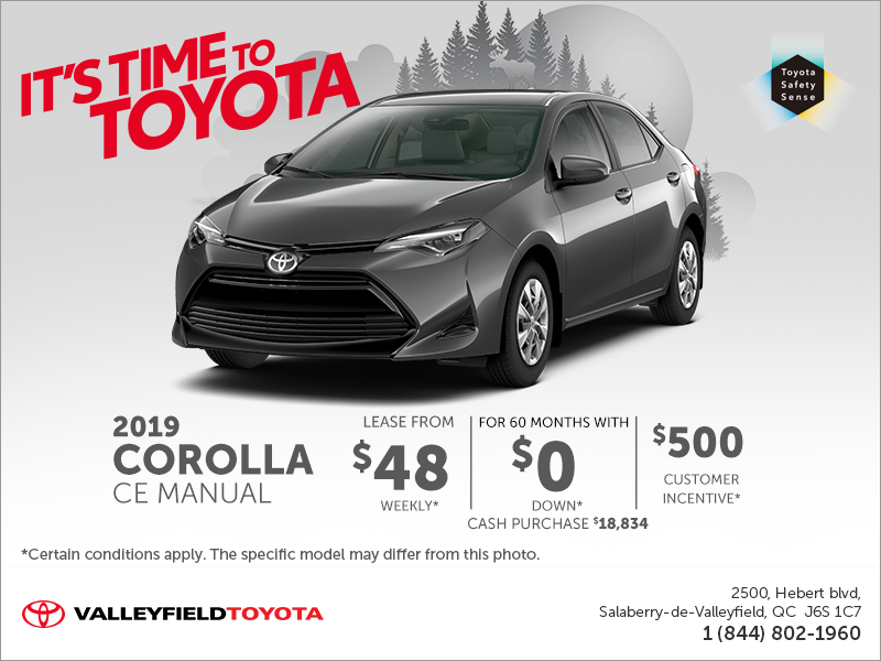 2019 Toyota Corolla CE 2019 Toyota Corolla CE