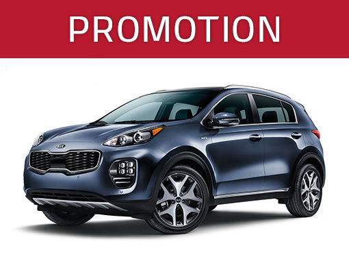 New sportage deals