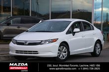 2012 Honda Civic Sdn LX LOW KMS!!