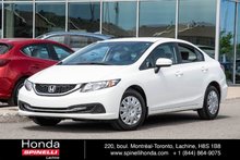 2015 Honda Civic LX MANUELLE BAS KM