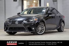 2016 Lexus IS 300 LUXE AWD; CUIR TOIT GPS ANGLES MORTS
