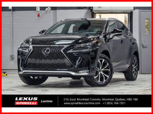 2017 Lexus NX 200t F SPORT III AWD; CUIR TOIT GPS LSS+