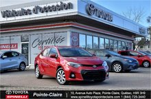 2015 Toyota Corolla S PKG CAM DE RECULE!!
