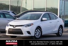 2015 Toyota Corolla A/C USB BLUETOOH BAS KILO JAMAIS ACCIDENTÉ