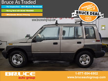 1998 Chevrolet Tracker 1.6L 4 CYL AUTOMATIC 4WD