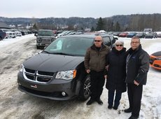 Félicitations à monsieur BernardTremblay et sa femme !