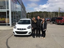 Nissan Micra blanche 2016