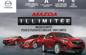 Nouvelle garantie illimitée de Mazda