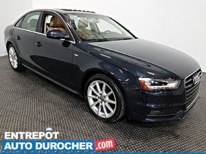 A4 2015 Audi Progressiv plus AWD NAVIGATION - A/C - Cuir - Caméra de Recul - Sièges Chauffants