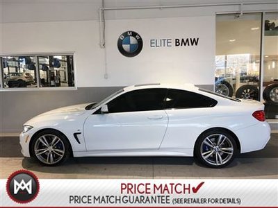 BMW 435i M PACK, AWD, WHITE 2014