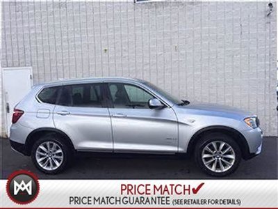 2013 BMW X3 ROOF LEATHER AWD 3.5