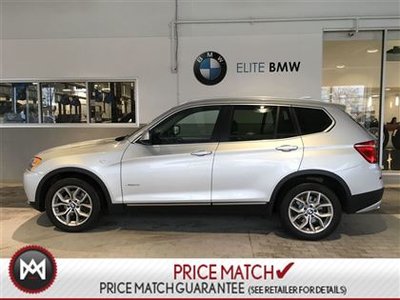 2013 BMW X3 AWD ROOF LEATHER PARK ASSIST