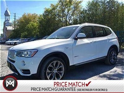 2015 BMW X3 NAV, SUNROOF, BACKUP CAMERA