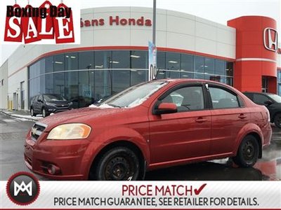 2009 Chevrolet Aveo SUNROOF,CRUISE CONTROL,POWER WINDOWS DOORS LOCKS WHAT A CLEAN LOW KMS VEHICLE WITH GREAST FEATURE