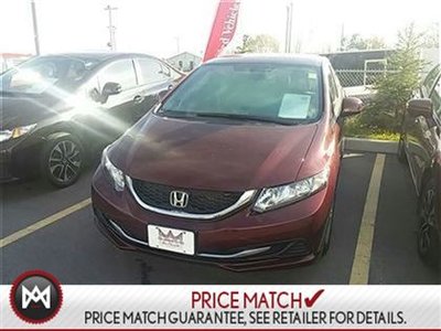 2013 Honda Civic HEATED SEATS, KEYLESS ENTRY,MANUAL FULLY MAINTENANCED AT YOUR LOCAL HONDA DEALER