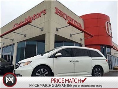 2015 Honda Odyssey TOURING - NAVI, LEATHER, HEATED SEATS