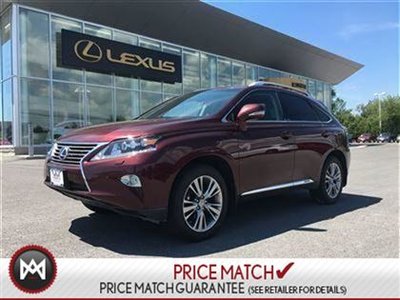 2014 Lexus RX450h BEST VALUE FOR A TECHNOLOGY PACKAGE
