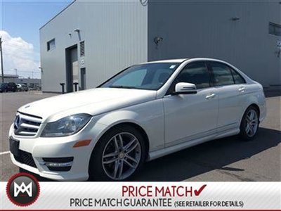 2012 Mercedes-Benz C250 AWD, Leather, Winter tires on rims Gorgeous One-Owner Trade-In