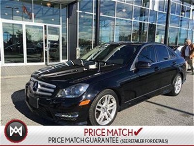 2013 Mercedes-Benz C300 AWD, SUNROOF, PARKTRONIC FEATURE! * 2 years extra warranty on all CPO's * 150 points inspection by a Mercedes-Benz Certified Te