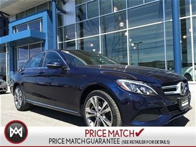 2016 Mercedes-Benz C300 PREMIUM PKG, PREMIUM PLUS PKG, INTELLIGENT DRIVE PKG, METALIC PAINT, HEATED STEARING, ACTIVE LED HIGH PERFORMANCE LIGHTING SYSTE