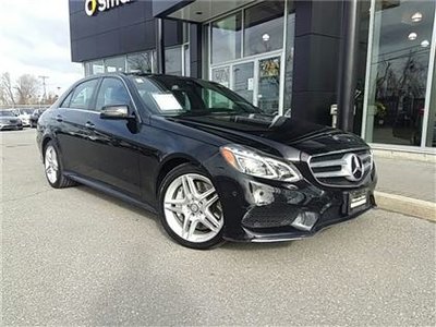 2014 Mercedes-Benz E550 Premium pkg, driving assistance pkg