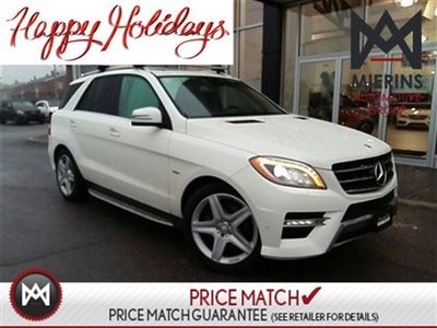 2012 Mercedes-Benz ML350 DRIVING ASSISTANCE PKG, PREMIUM PKG, SPORT PKG!