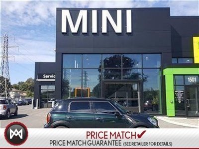 2012 MINI COOPER S ALL4 Countryman OXFORD GREEN ALL WHEEL DRIVE 5 PASSENGER SUNROOF HEATED SEATS