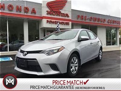 2015 Toyota Corolla $57.02 WEEKLY!LOTS OF REMAINING WARRANTY!LOW KM's!