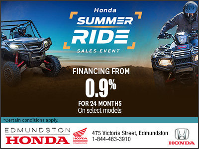 Edmundston Honda's Summer Ride Sales Event!