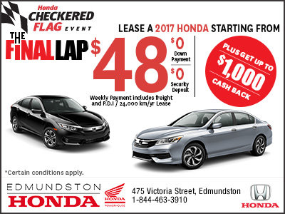 Honda Checkered Flag Event!