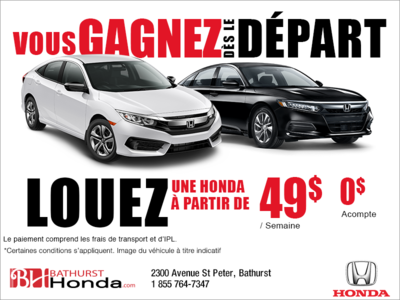 Événement formule gagnante de Honda