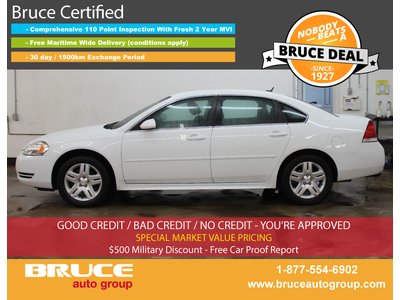 2012 Chevrolet Impala LT 3.6L 6 CYL AUTOMATIC FWD 4D SEDAN | Bruce Hyundai